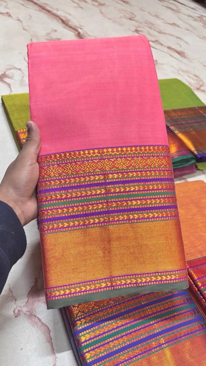 Narayanpet cotton sarees - Image 14