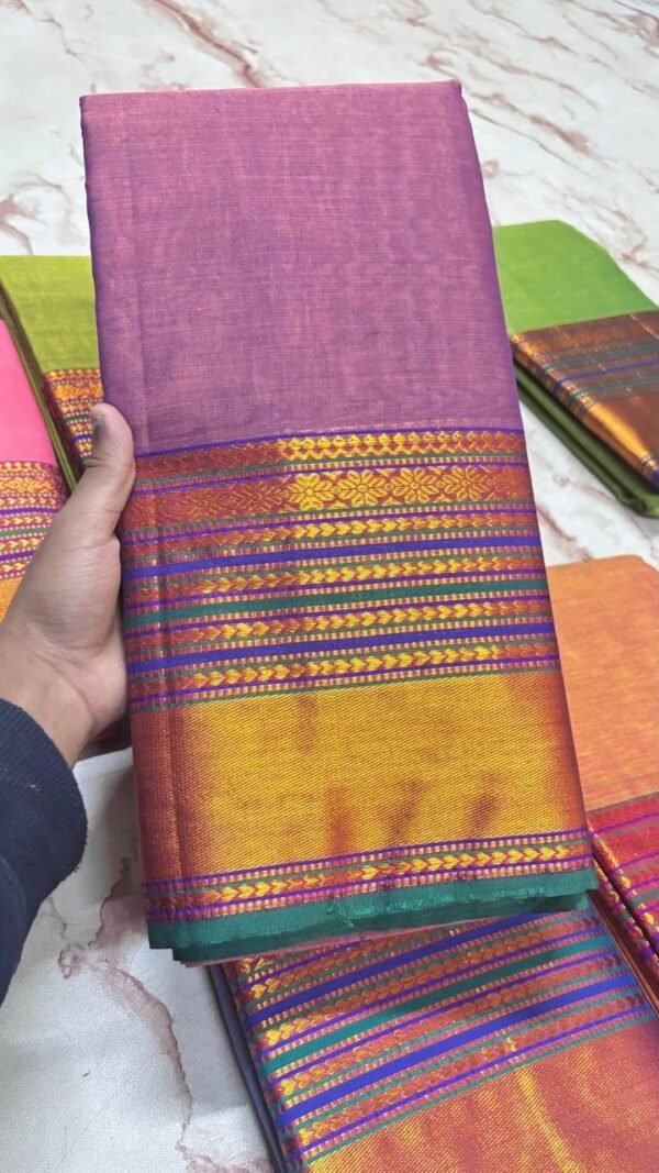 Narayanpet cotton sarees - Image 16