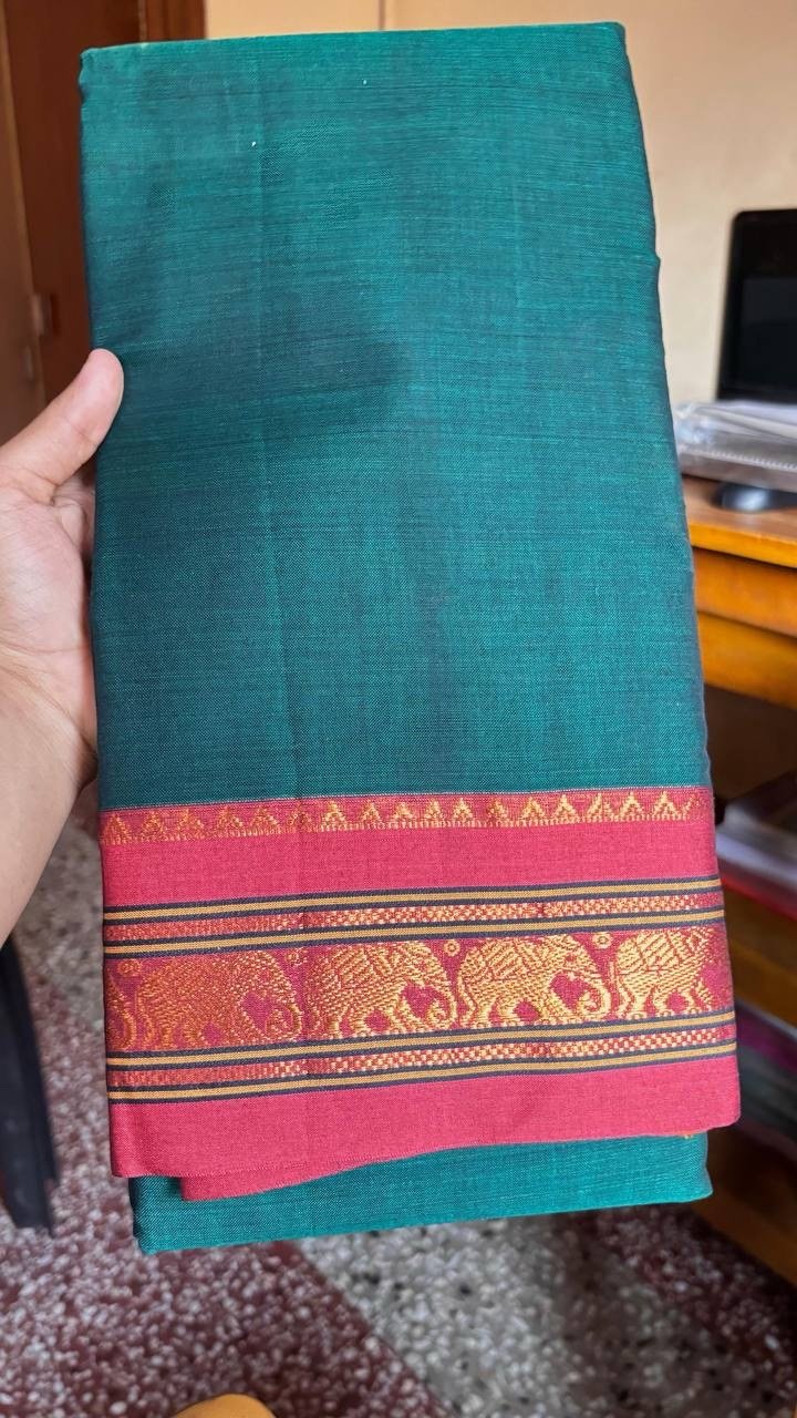 Narayanpet cotton sarees - Image 13