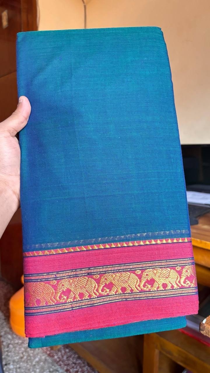 Narayanpet cotton sarees - Image 11