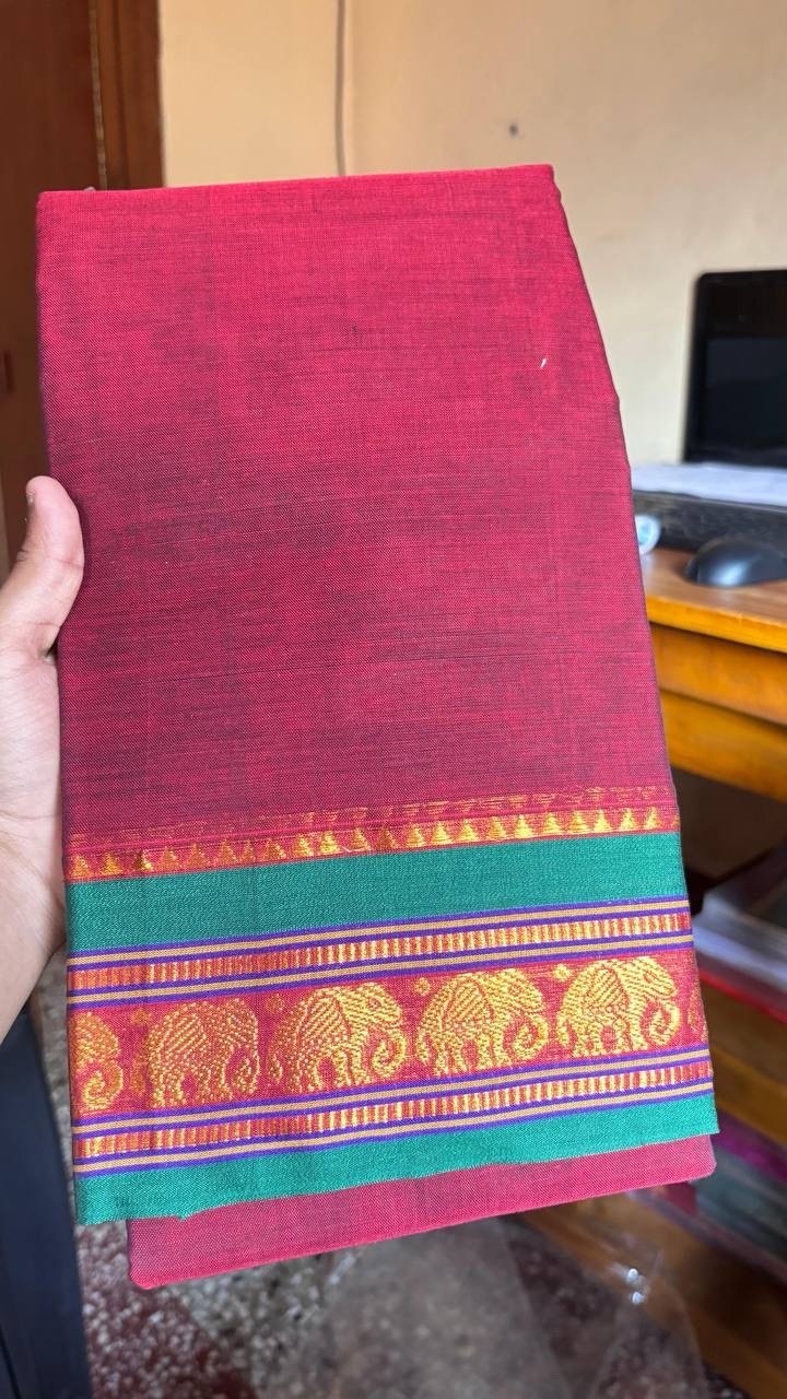 Narayanpet cotton sarees - Image 23