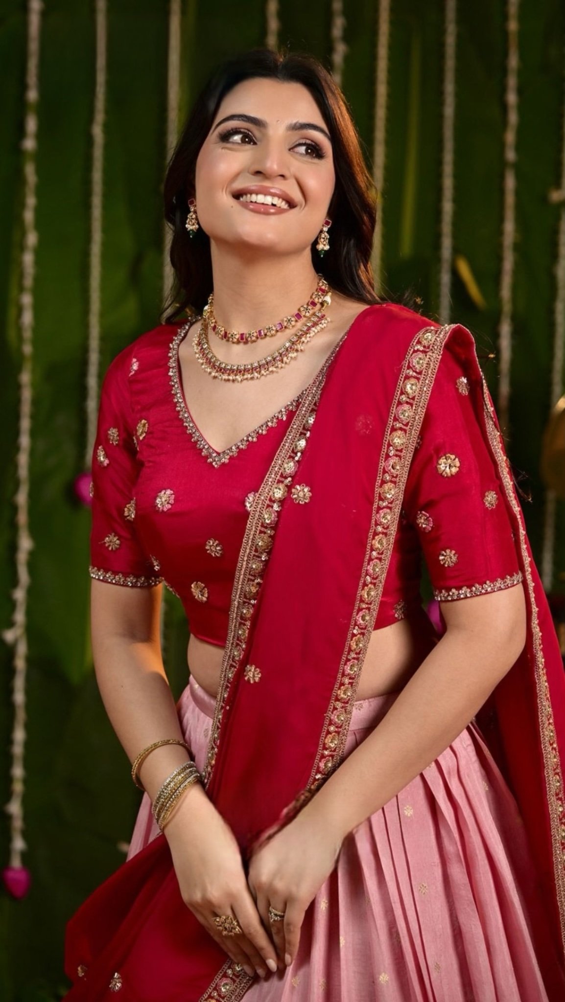 Veena Russian Silk Lehenga Set - Image 4