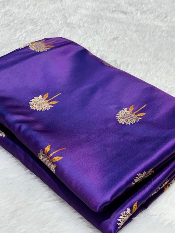 ZARIA - Banarasi Mashru Katan Silk - Image 3