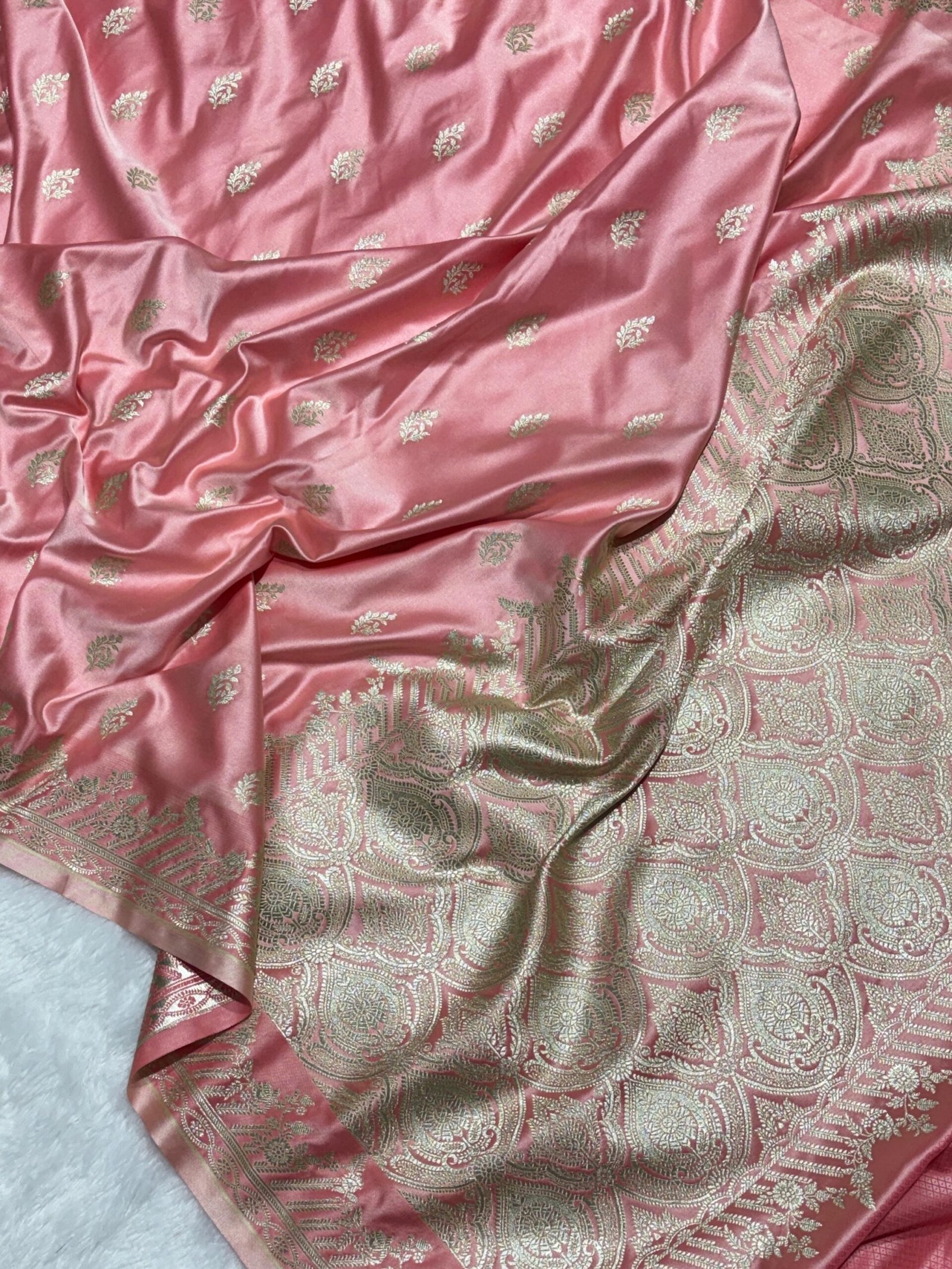 ZARVYA - Banarasi Mashru Katan Silk - Image 1