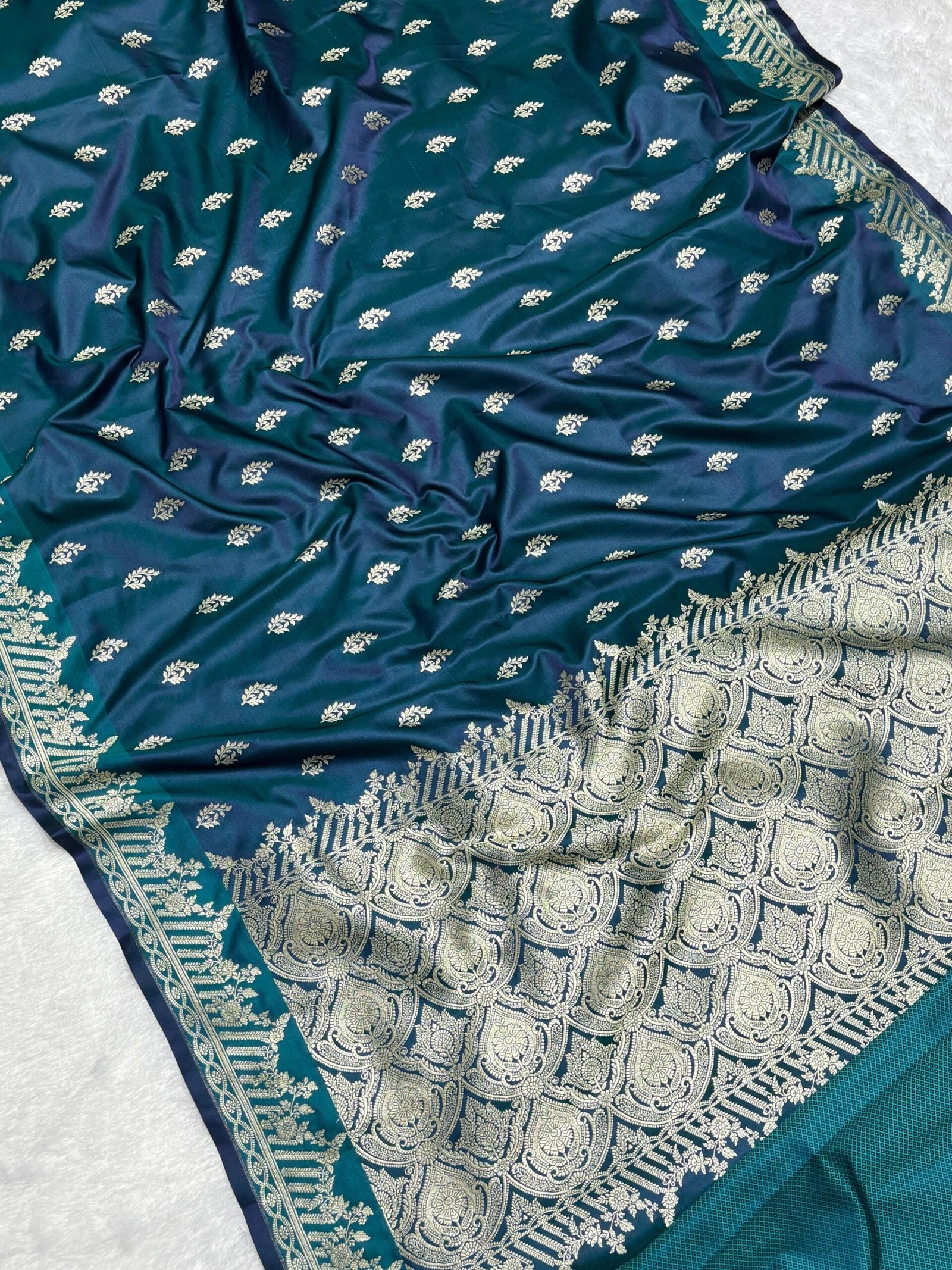 ZARVYA - Banarasi Mashru Katan Silk - Image 2