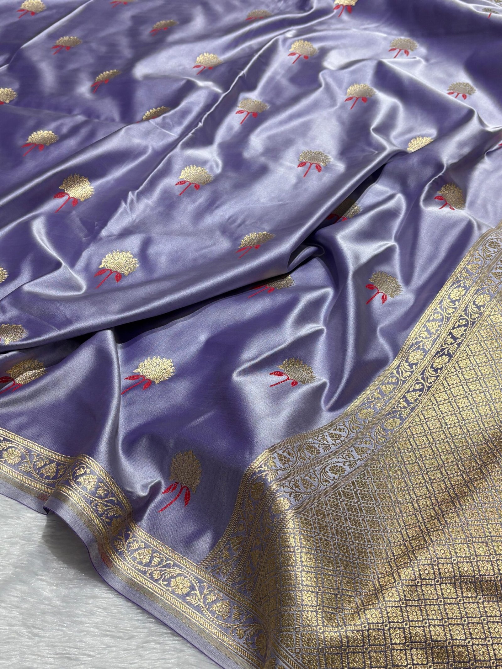 ZARIA - Banarasi Mashru Katan Silk - Image 3