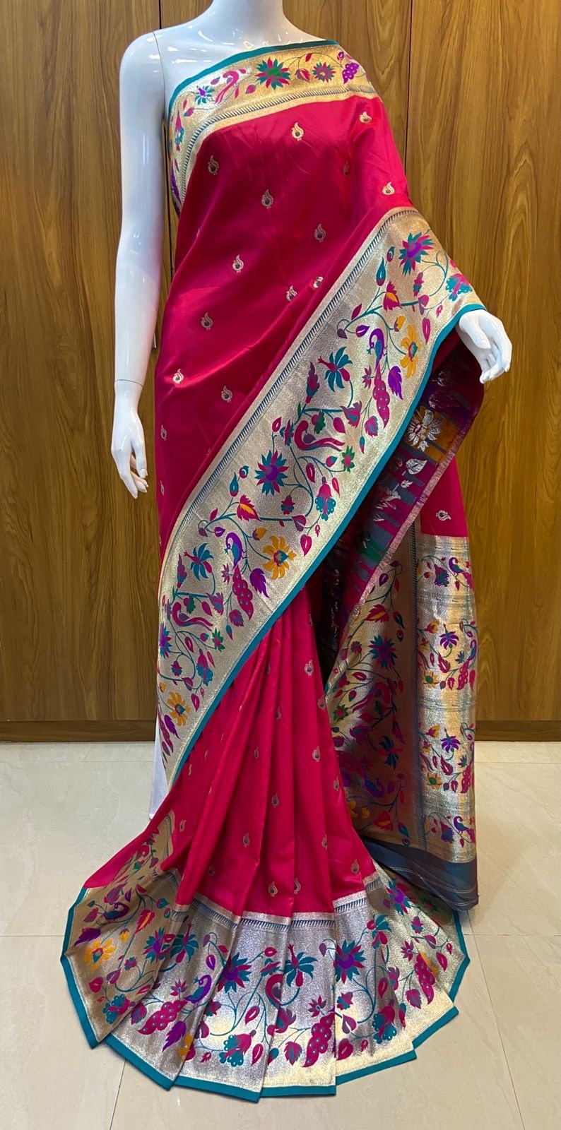 SANAA - Paithani Silk Sarees - Image 4