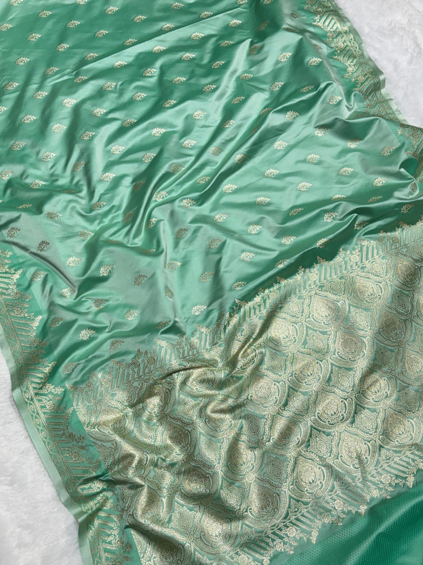 ZARVYA - Banarasi Mashru Katan Silk - Image 2