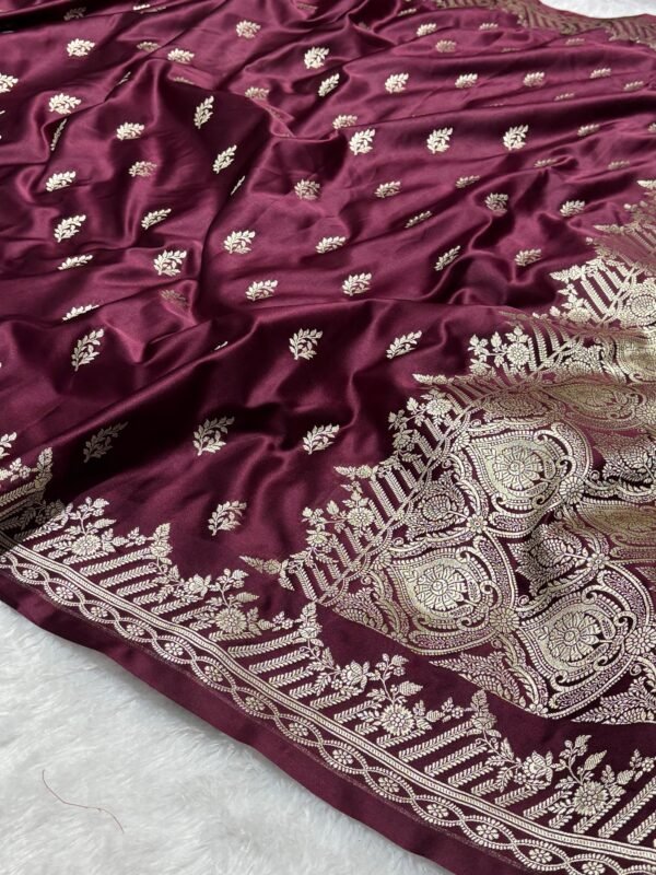 ZARVYA - Banarasi Mashru Katan Silk - Image 2