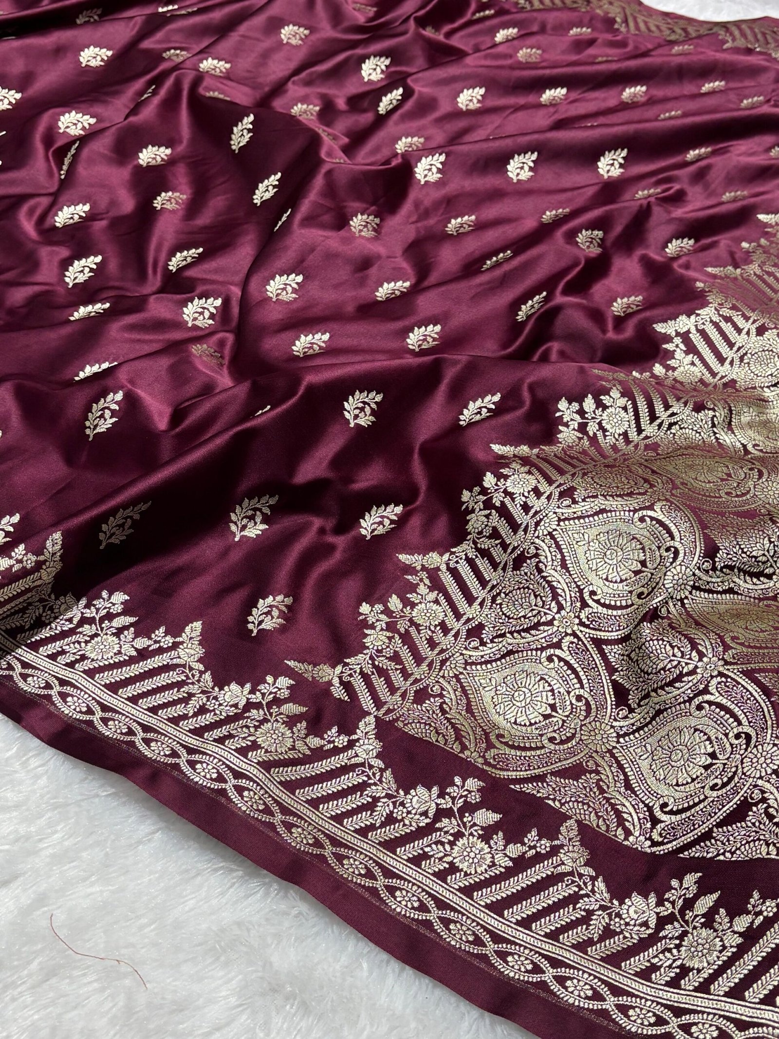 ZARVYA - Banarasi Mashru Katan Silk - Image 2