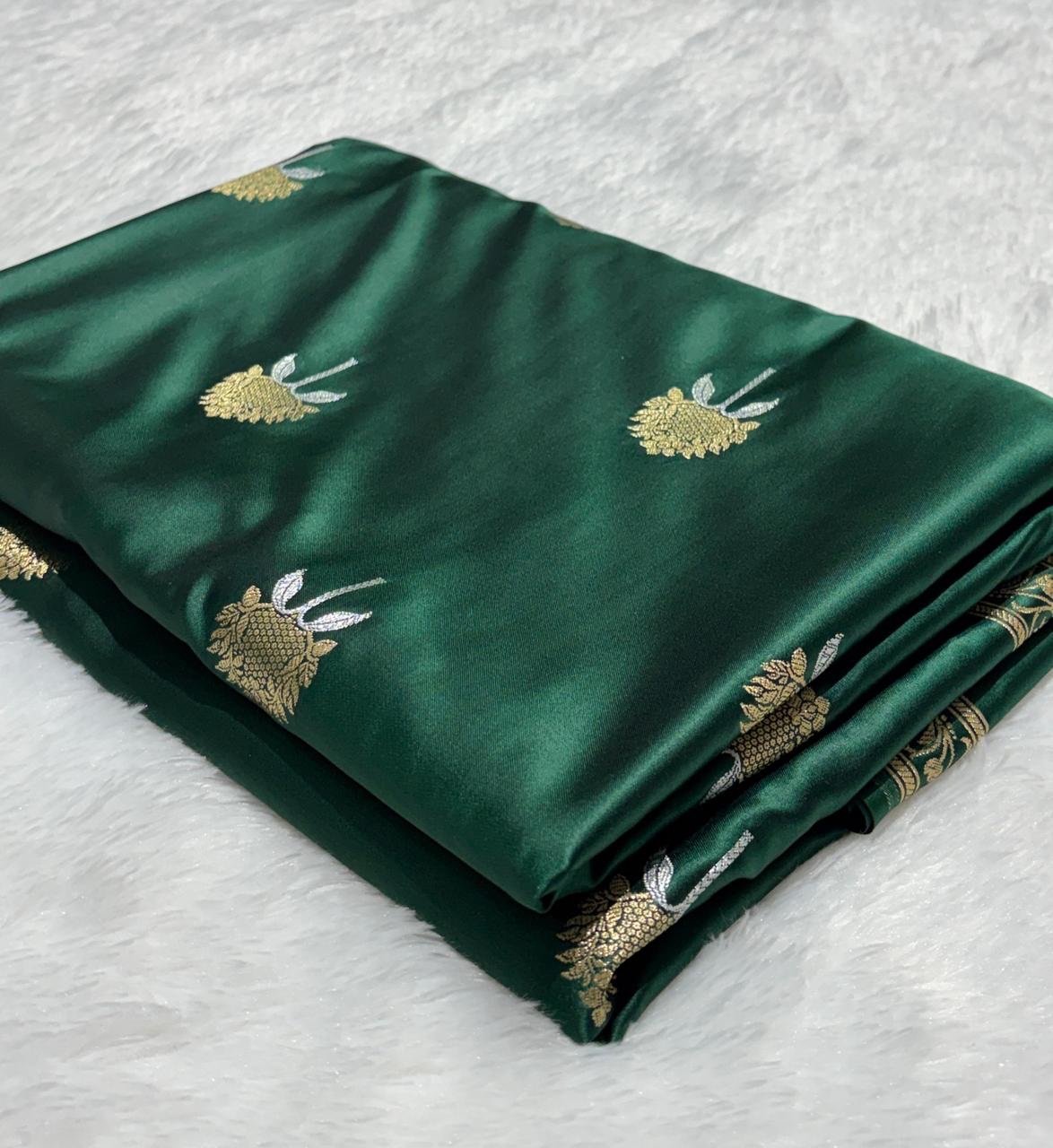 ZARIA - Banarasi Mashru Katan Silk - Image 2