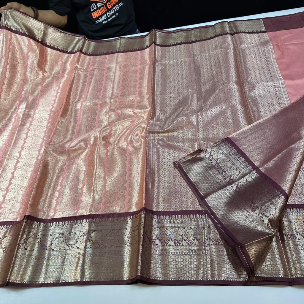 YAAZHA — SEMI KANCHI BROCADE EDIT ✨