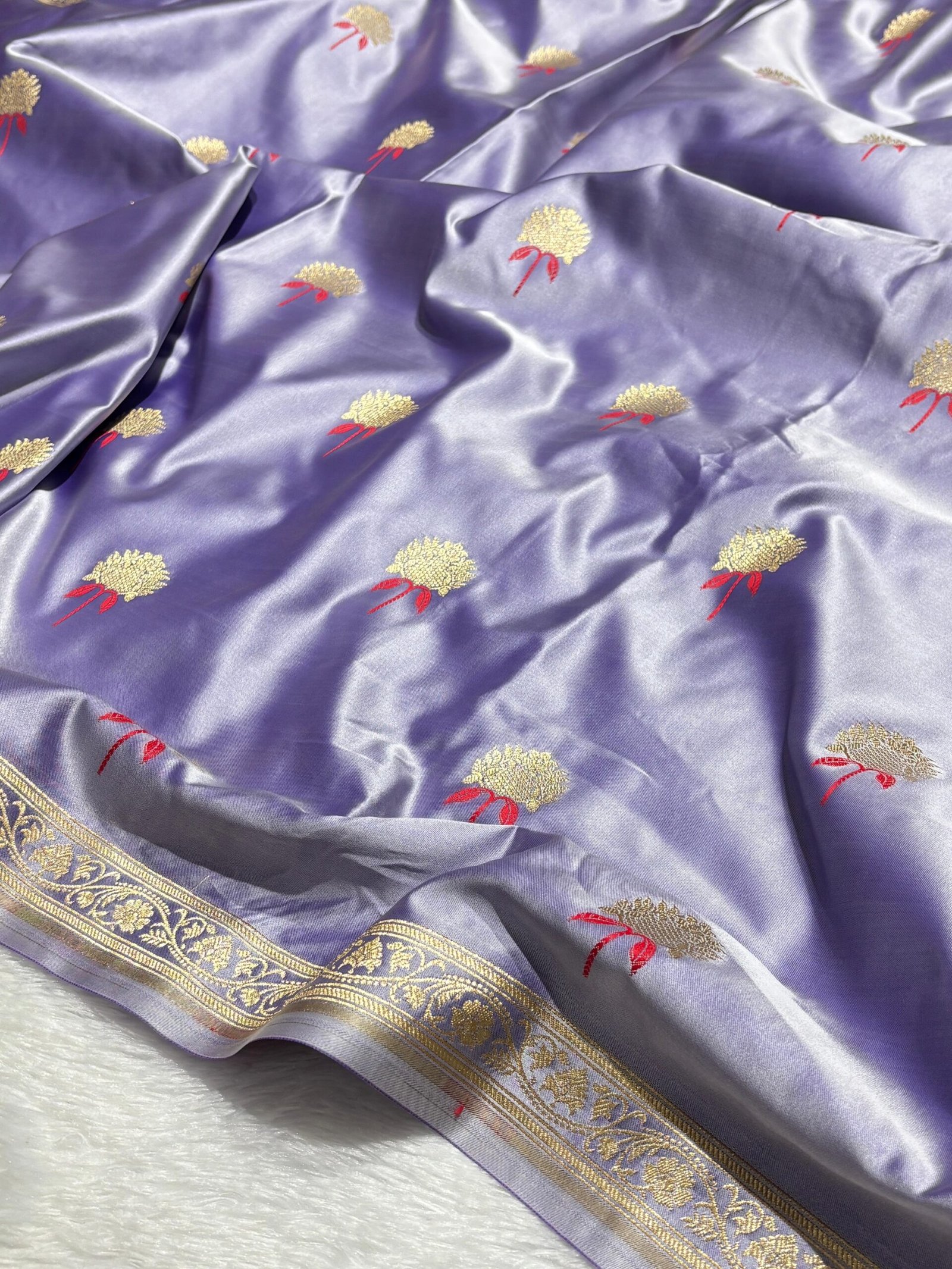ZARIA - Banarasi Mashru Katan Silk - Image 2