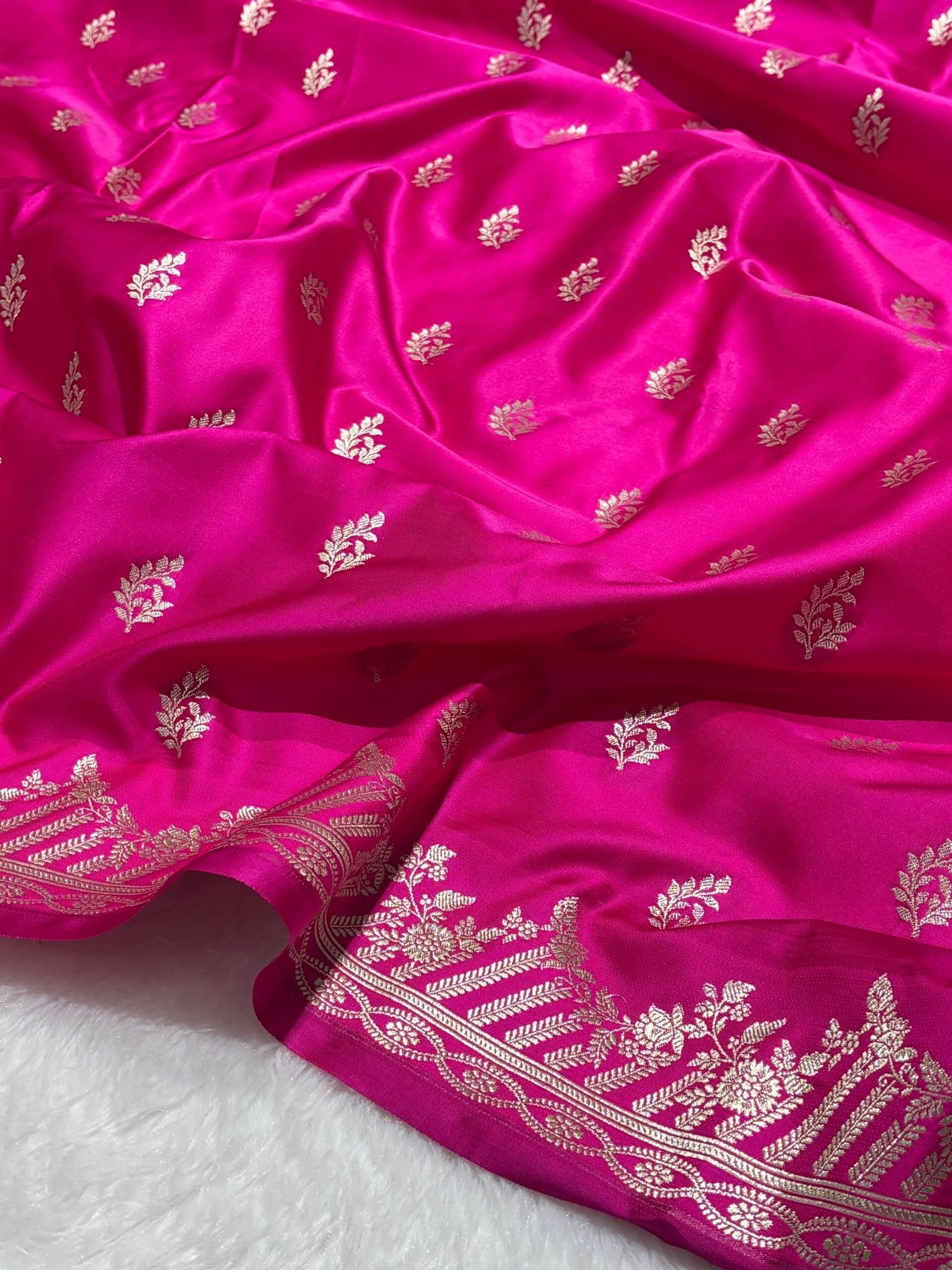 ZARVYA - Banarasi Mashru Katan Silk - Image 1