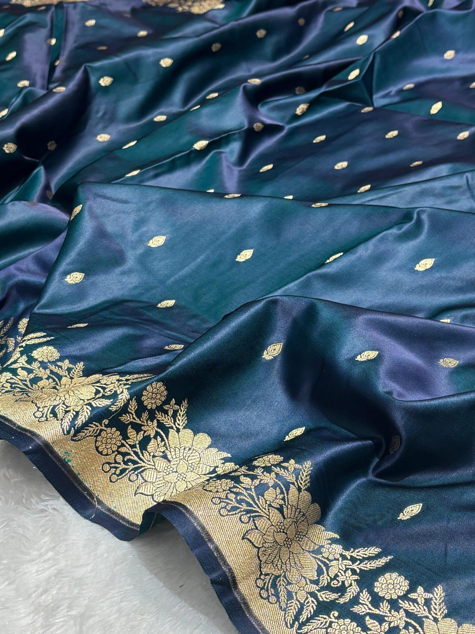 RAJYANI - Banarasi Mashru Katan Silk - Image 2