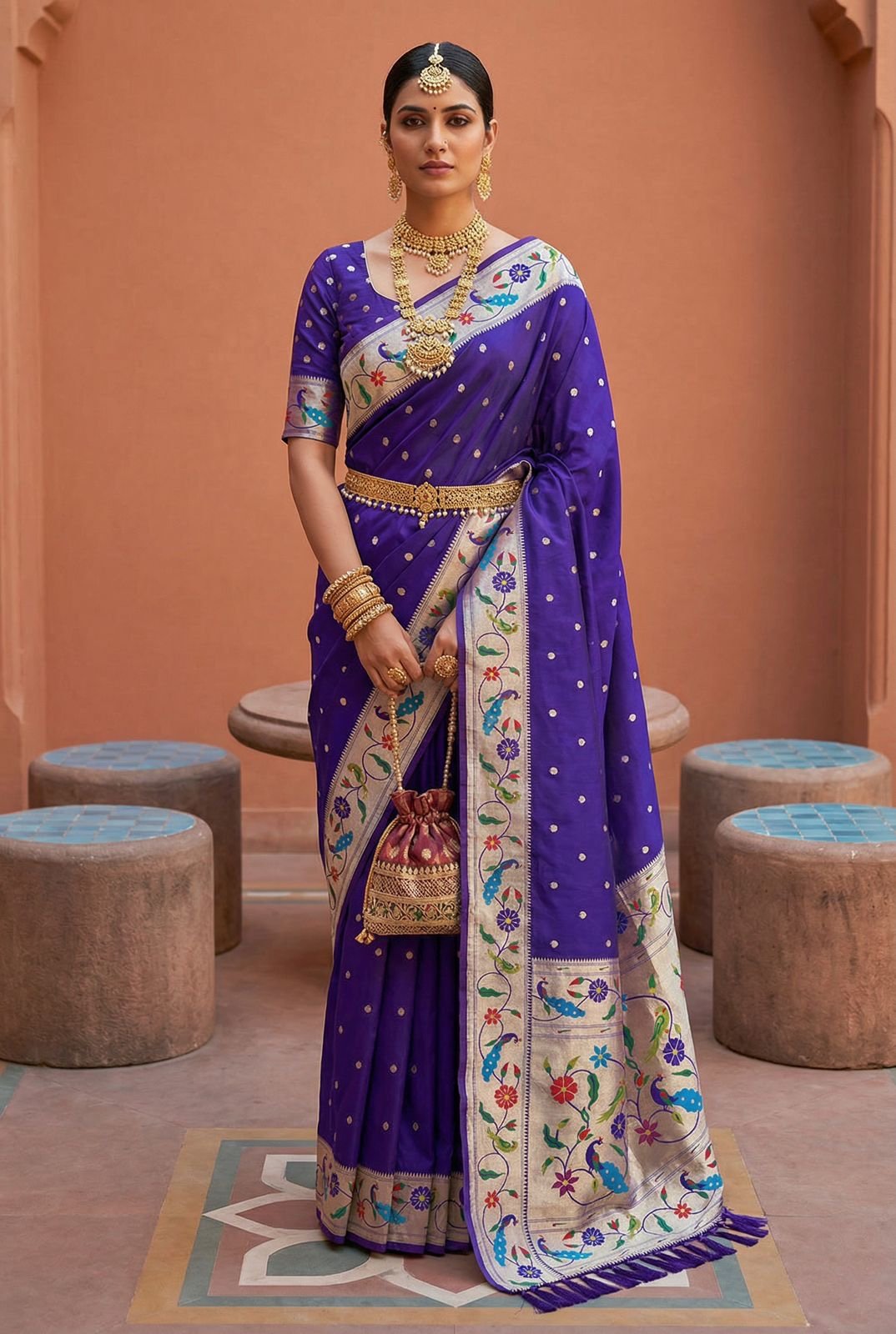 MEGHANA - Purple - Image 1