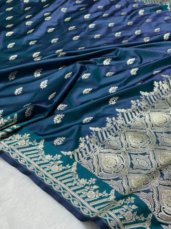 ZARVYA - Banarasi Mashru Katan Silk - Image 3