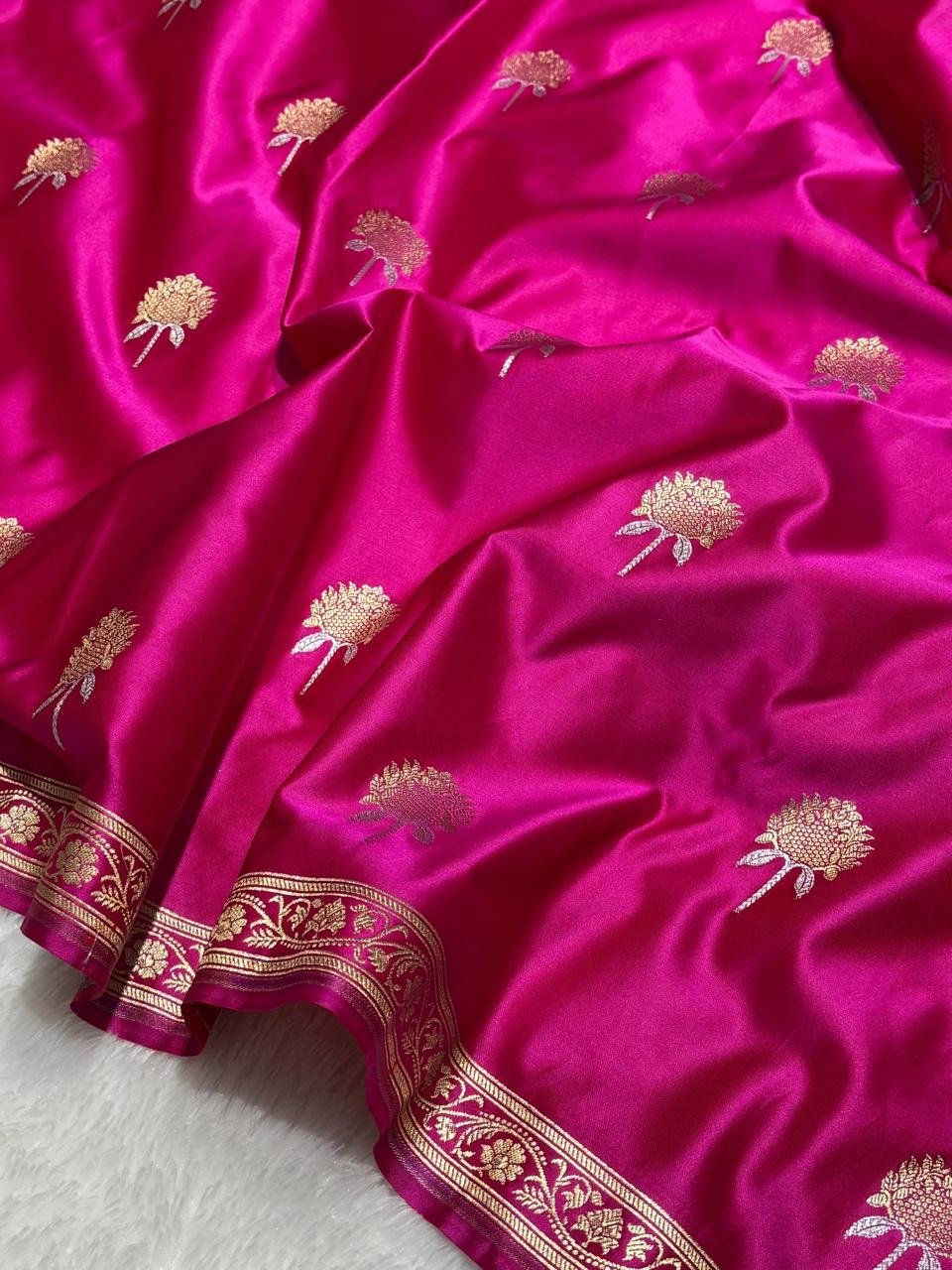 ZARIA - Banarasi Mashru Katan Silk - Image 1