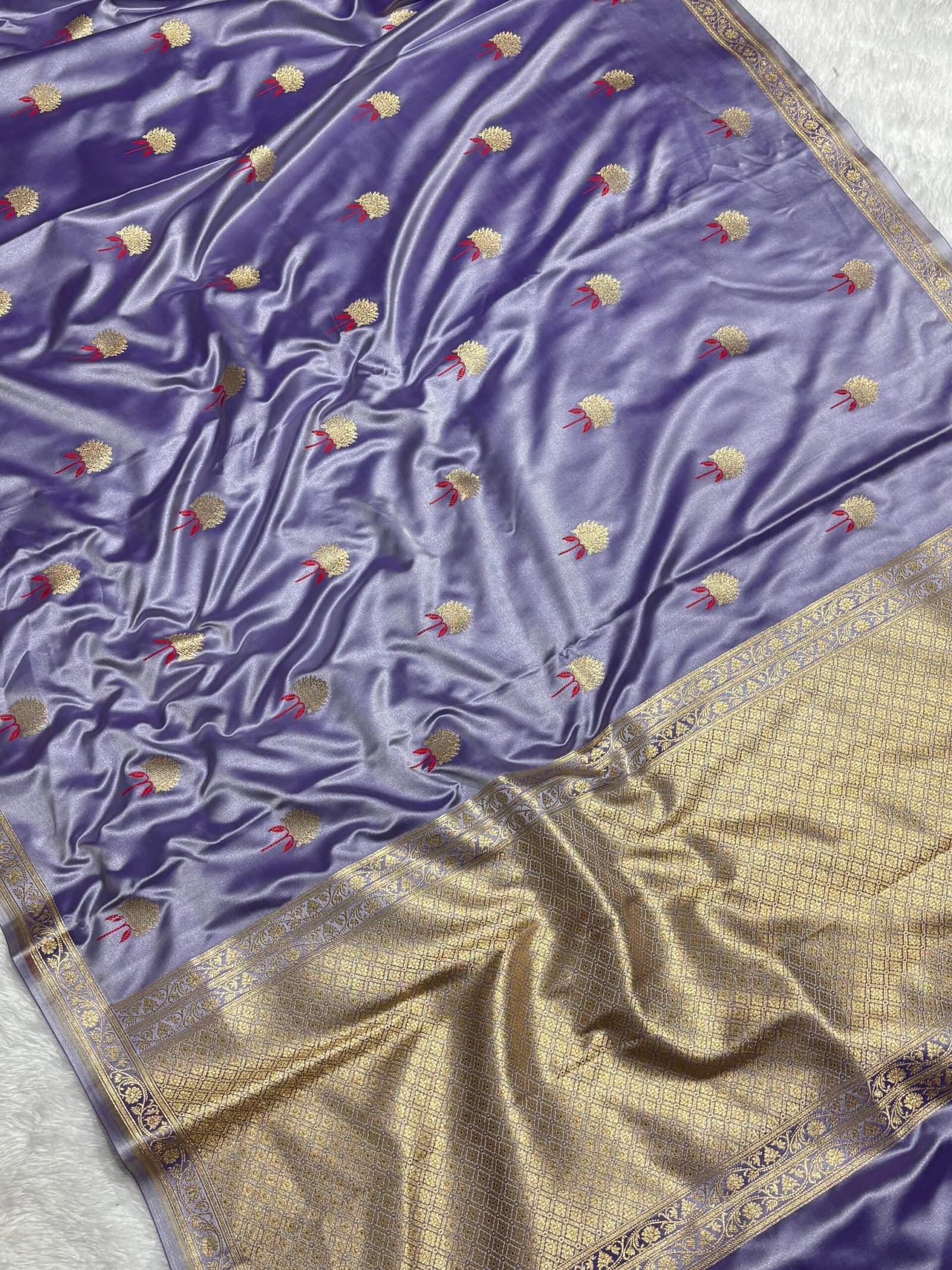 ZARIA - Banarasi Mashru Katan Silk - Image 4