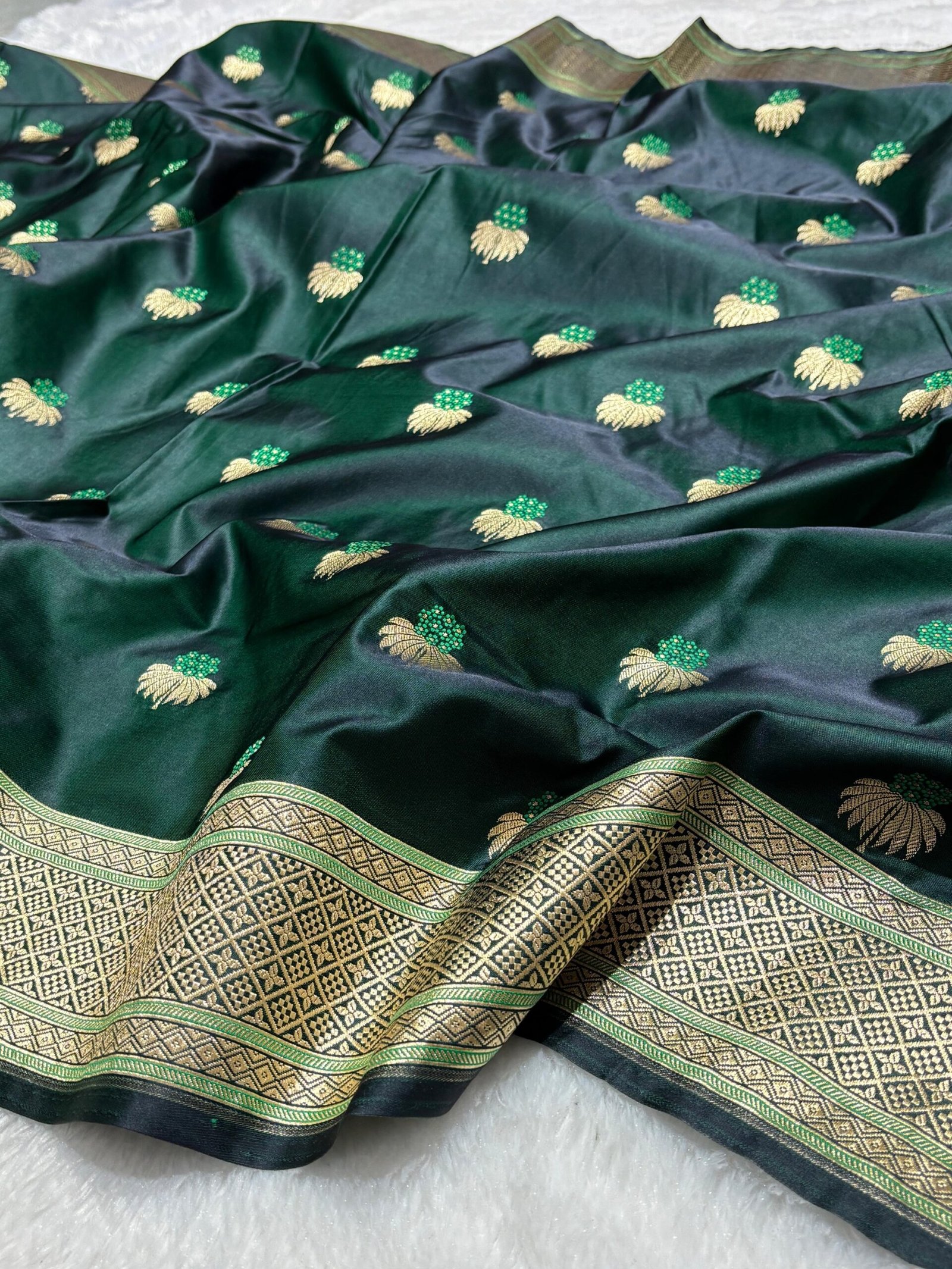ZAARA - Banarasi Mashru Katan Silk - Image 1