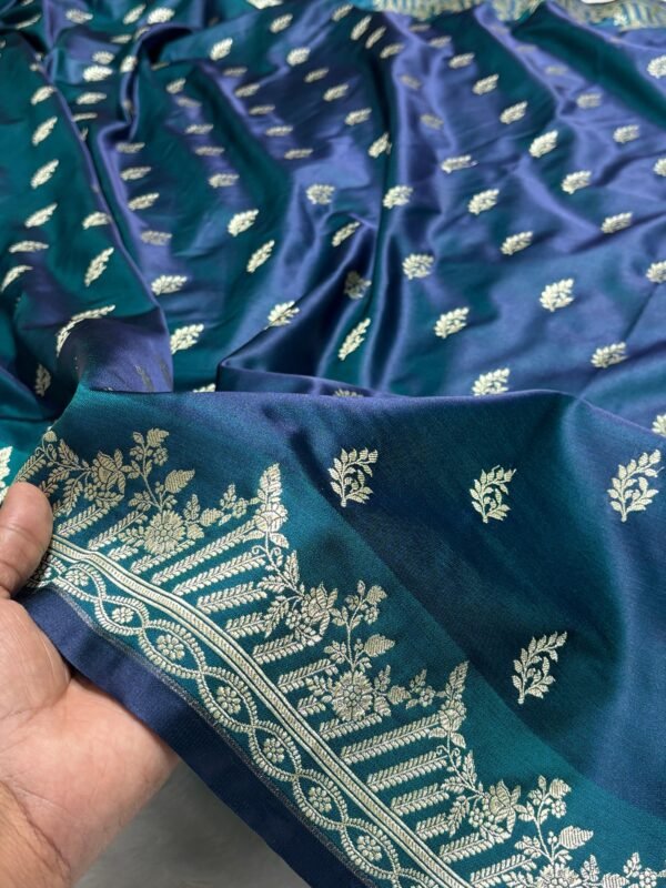 ZARVYA - Banarasi Mashru Katan Silk