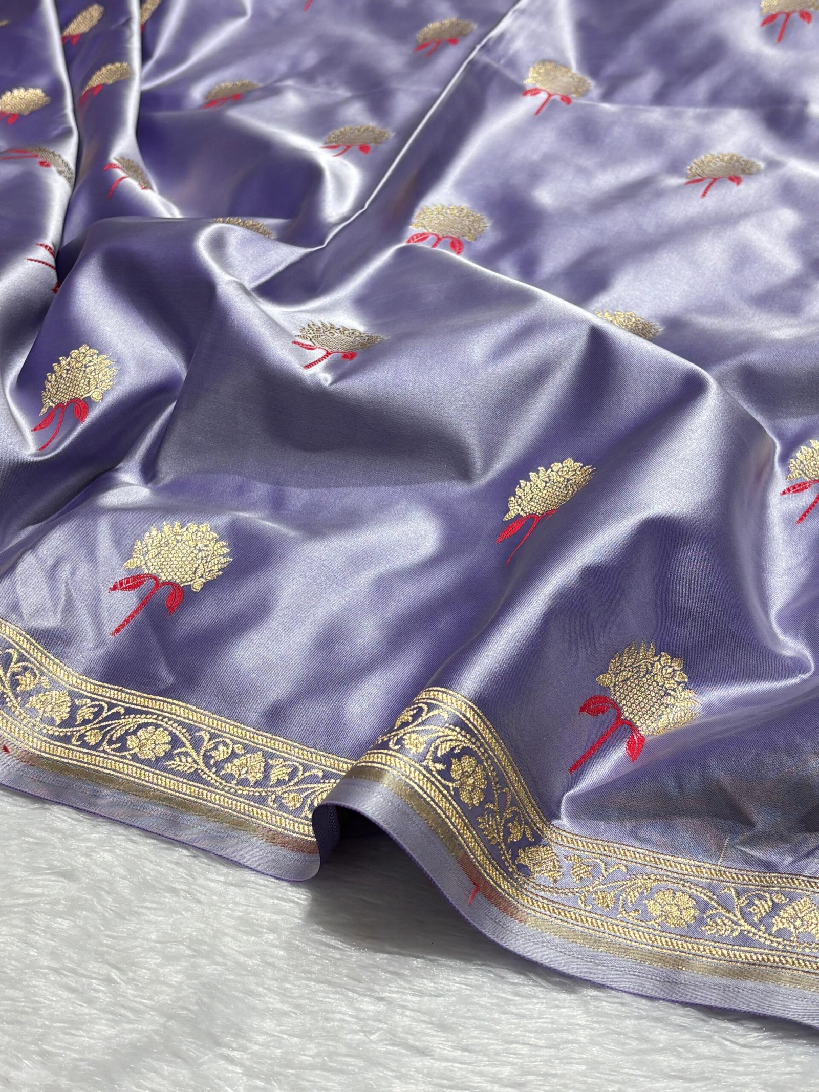 ZARIA - Banarasi Mashru Katan Silk - Image 1