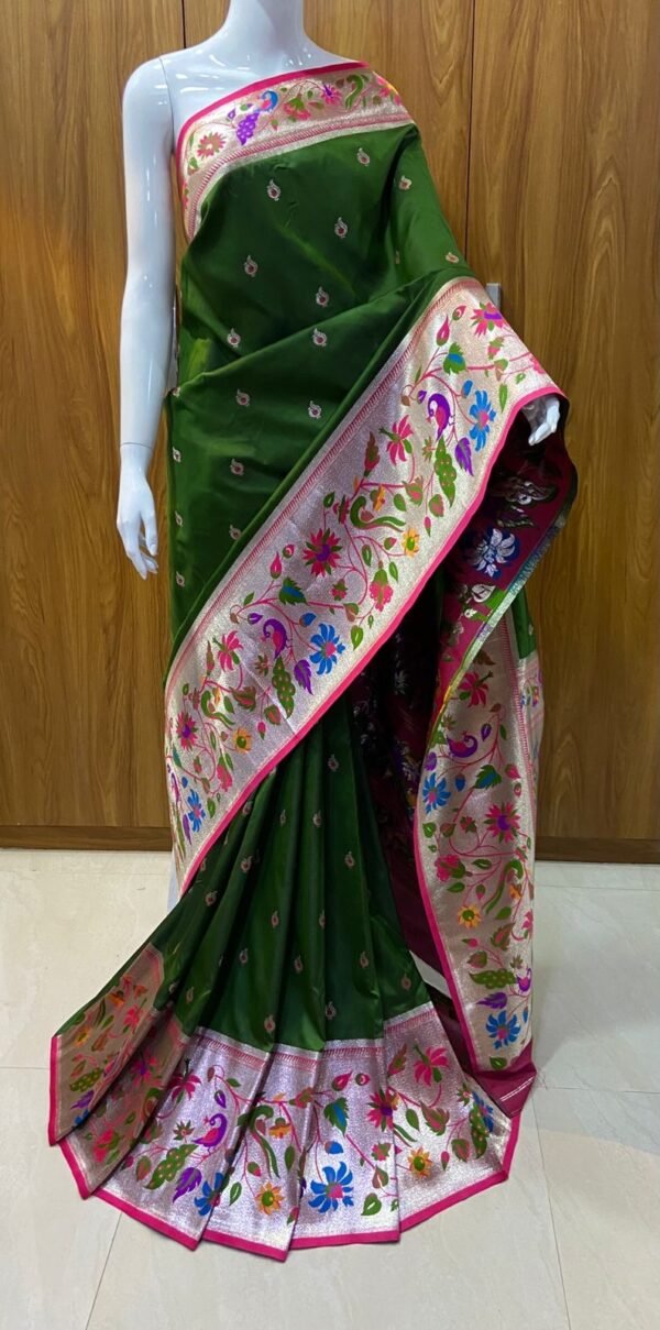 SANAA - Paithani Silk Sarees - Image 5