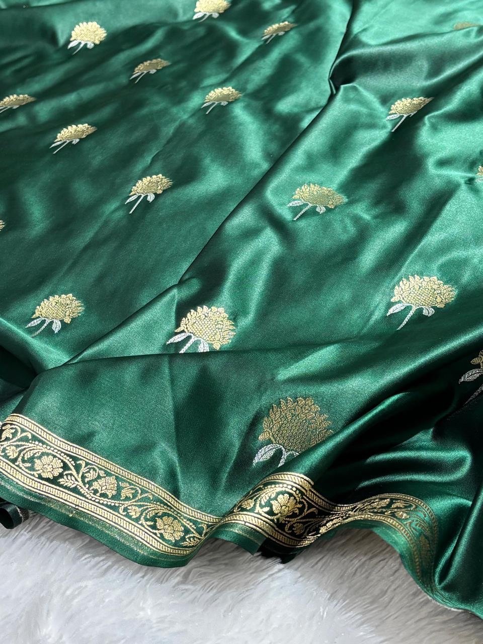 ZARIA - Banarasi Mashru Katan Silk - Image 1