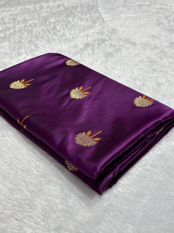 ZARIA - Banarasi Mashru Katan Silk - Image 4
