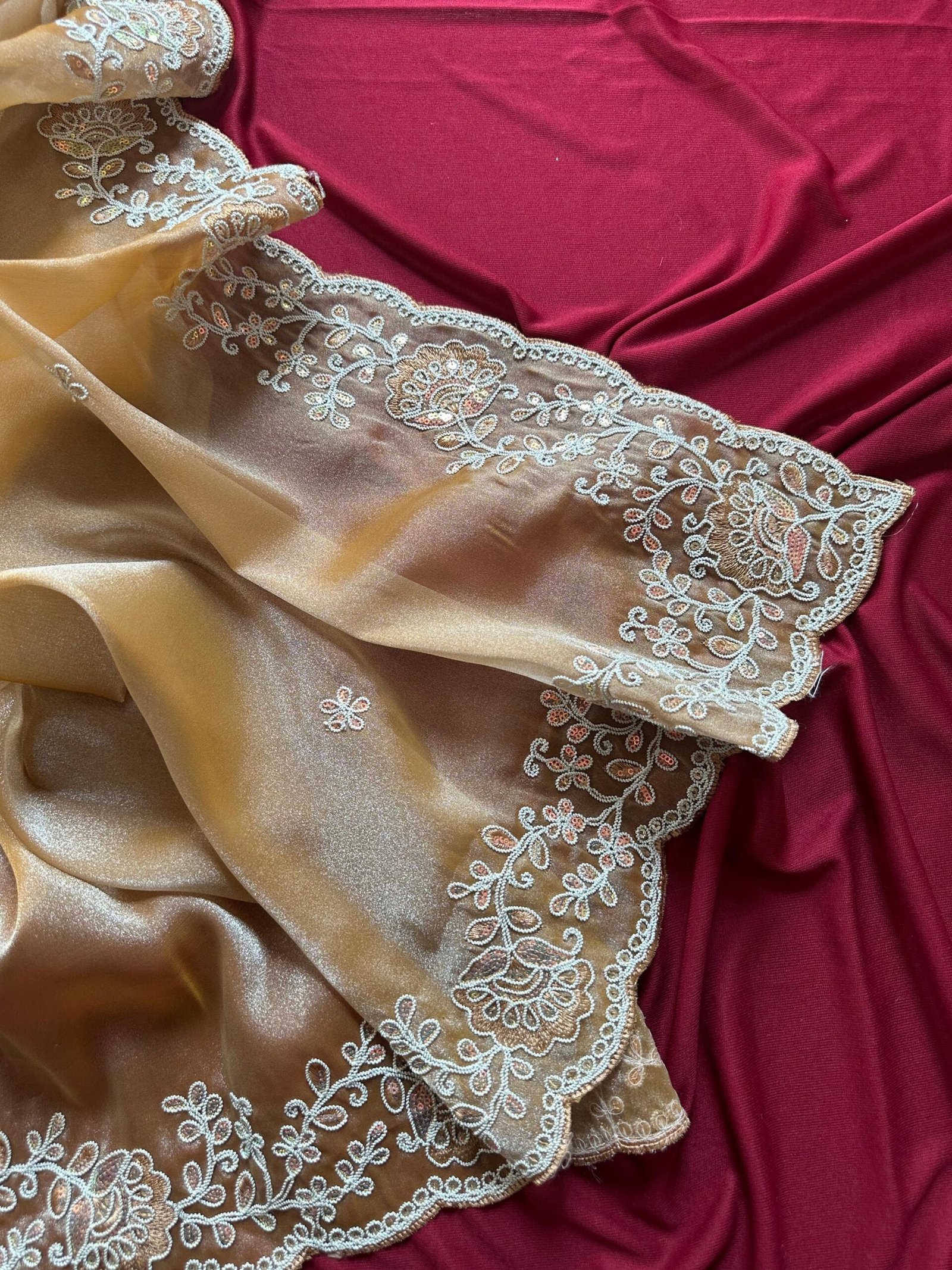 SHARJEENA - Shimmer tissue silk - Image 3