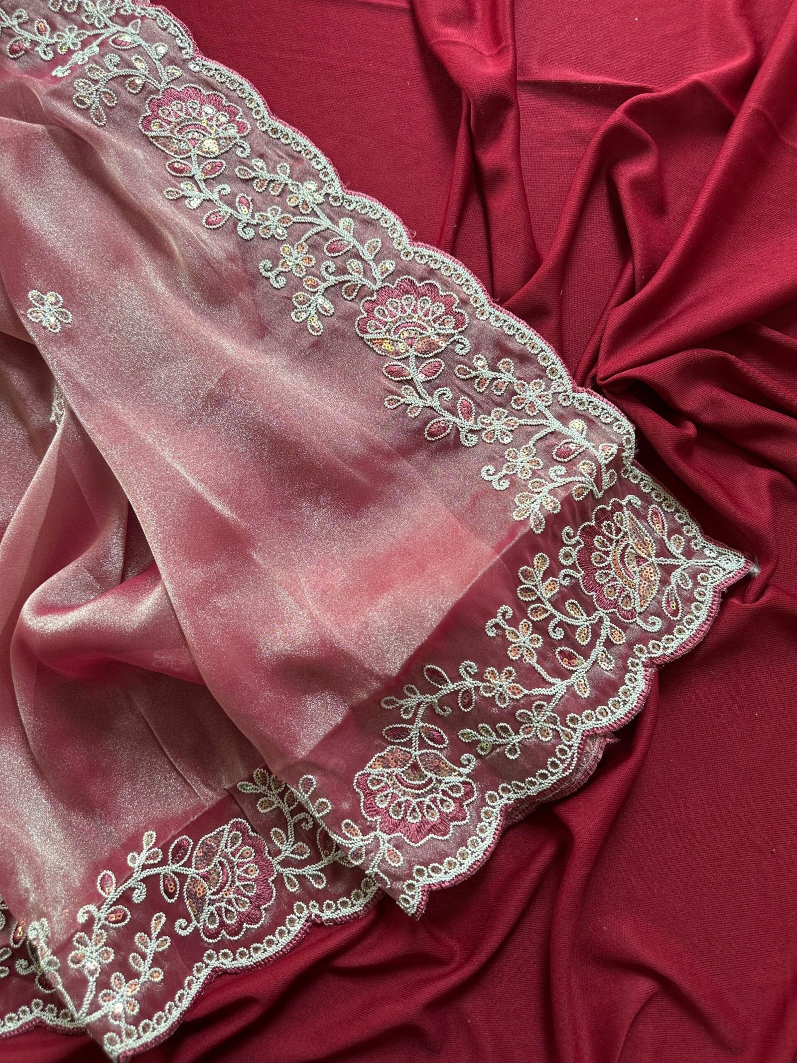 SHARJEENA - Shimmer tissue silk - Image 4