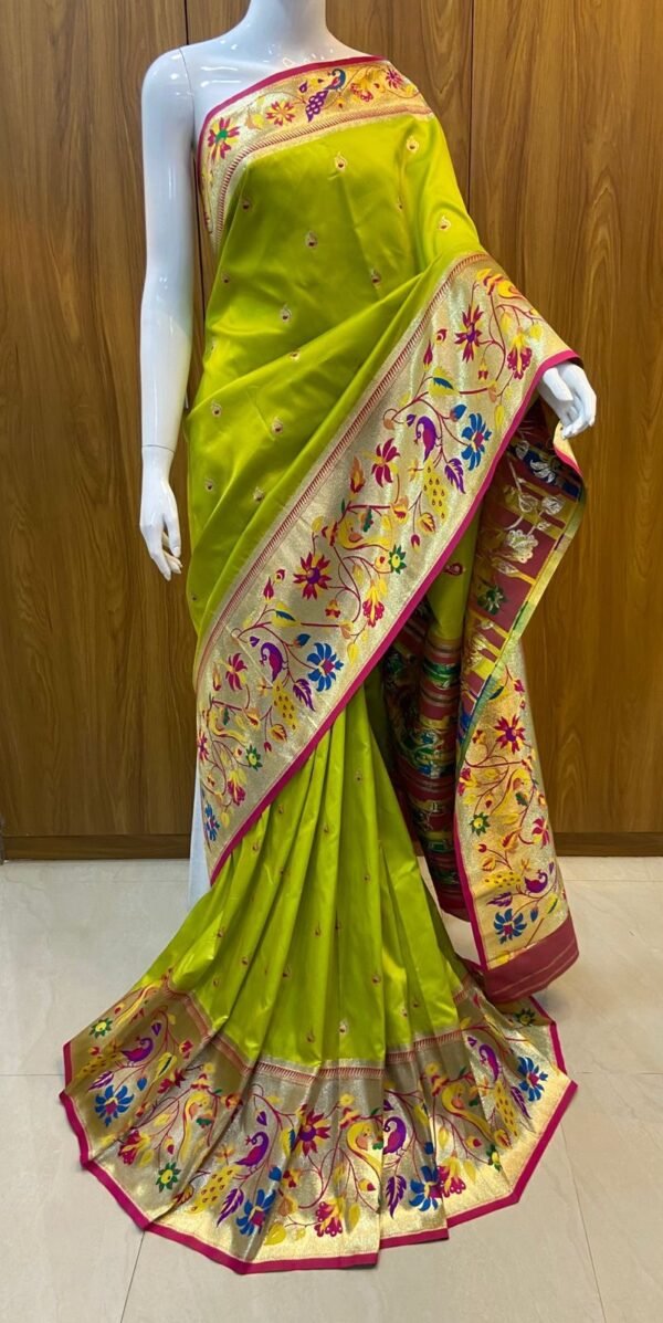 SANAA - Paithani Silk Sarees - Image 8