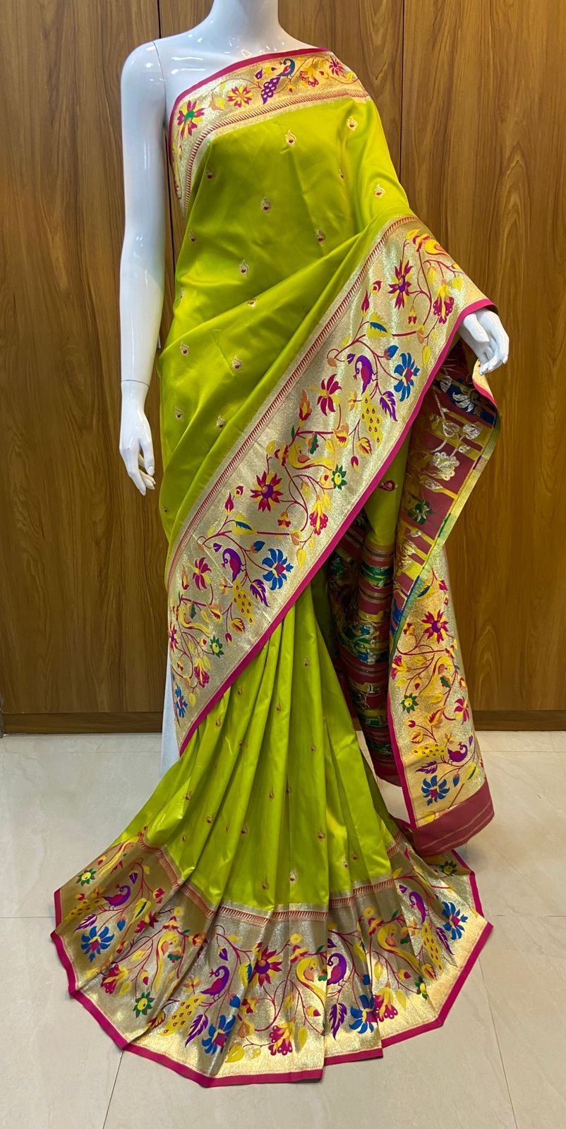 SANAA - Paithani Silk Sarees - Image 8