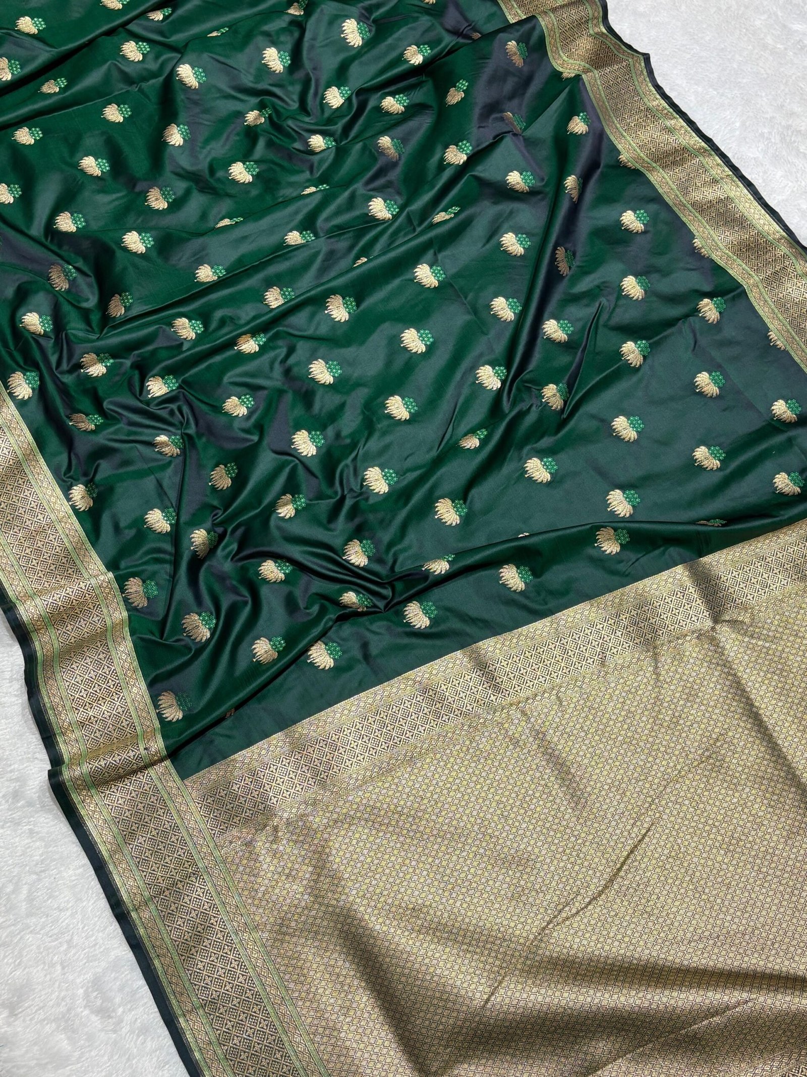 ZAARA - Banarasi Mashru Katan Silk - Image 3