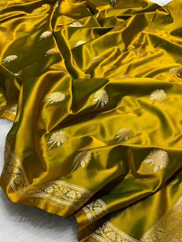 ZARIA - Banarasi Mashru Katan Silk