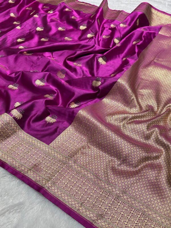 ZAARA - Banarasi Mashru Katan Silk - Image 2