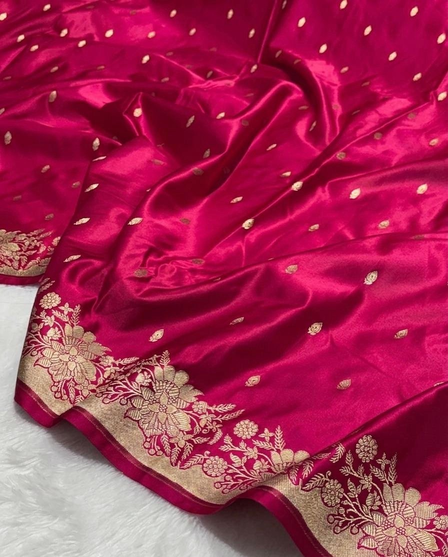 RAJYANI - Banarasi Mashru Katan Silk - Image 1