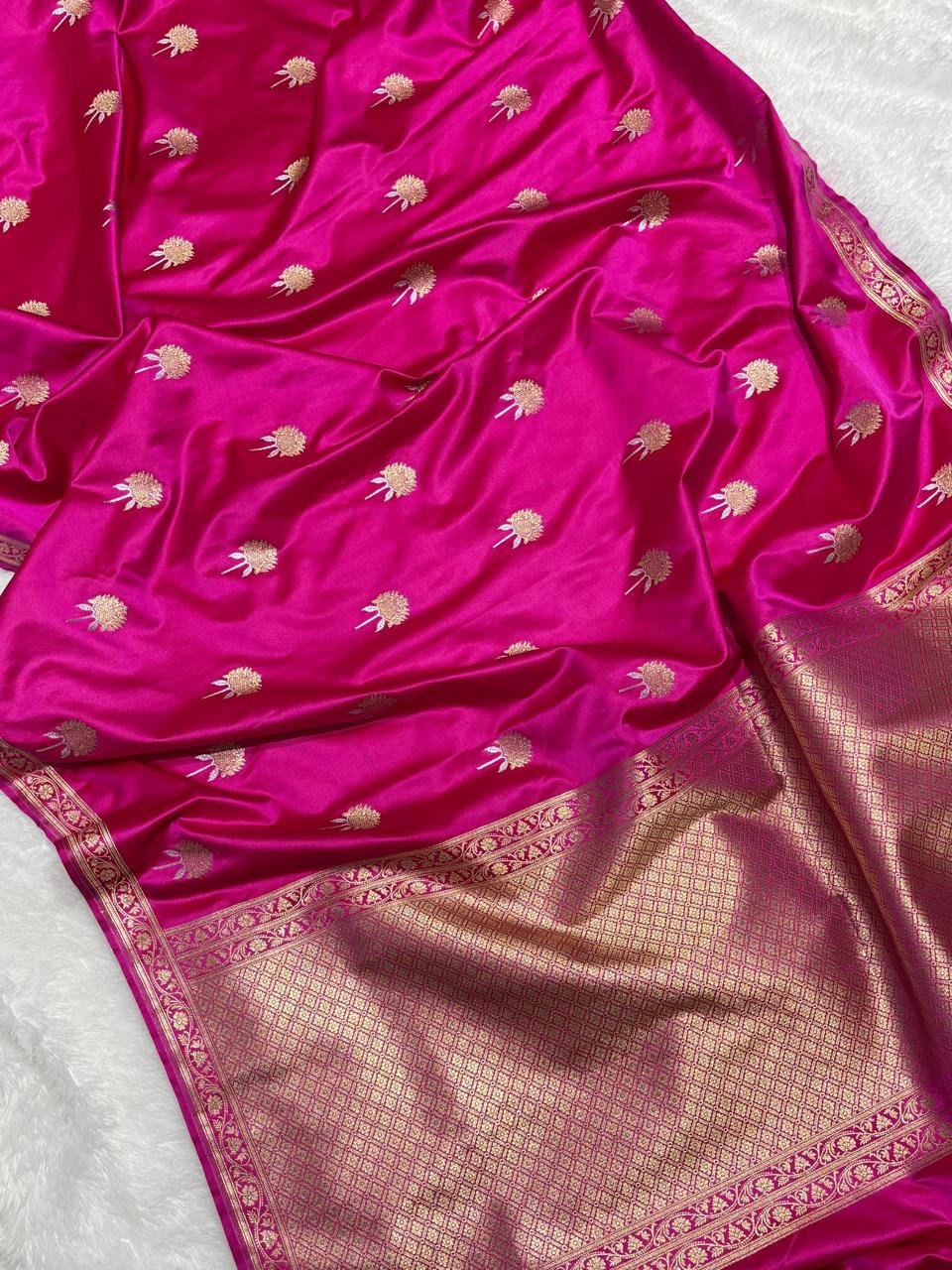 ZARIA - Banarasi Mashru Katan Silk - Image 3