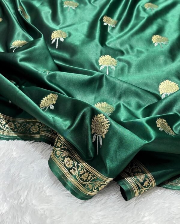 ZARIA - Banarasi Mashru Katan Silk - Image 5
