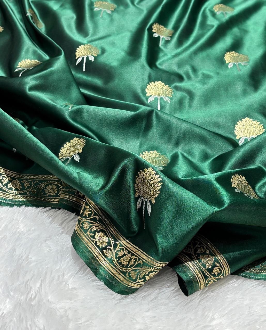ZARIA - Banarasi Mashru Katan Silk - Image 5