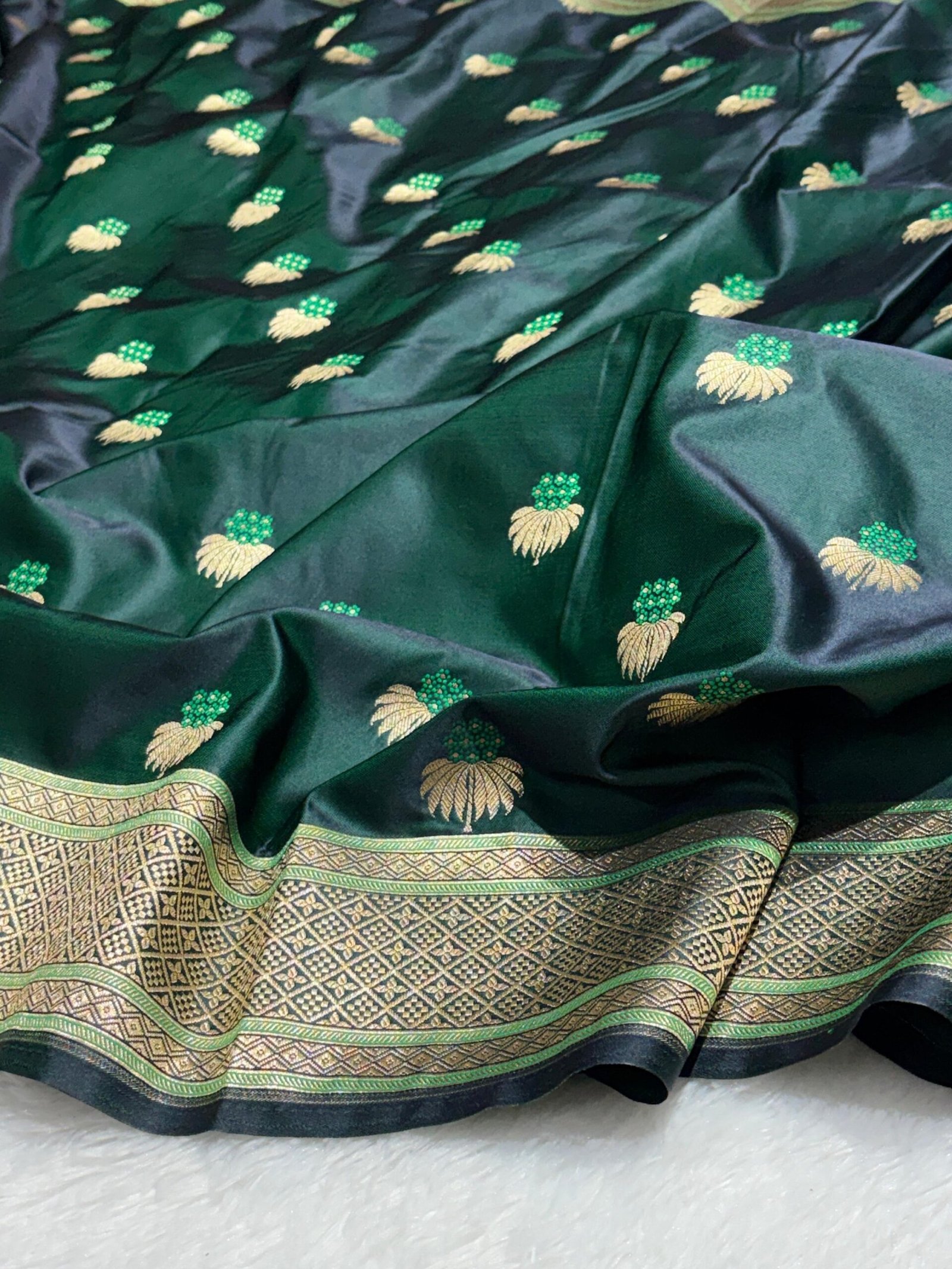 ZAARA - Banarasi Mashru Katan Silk - Image 2