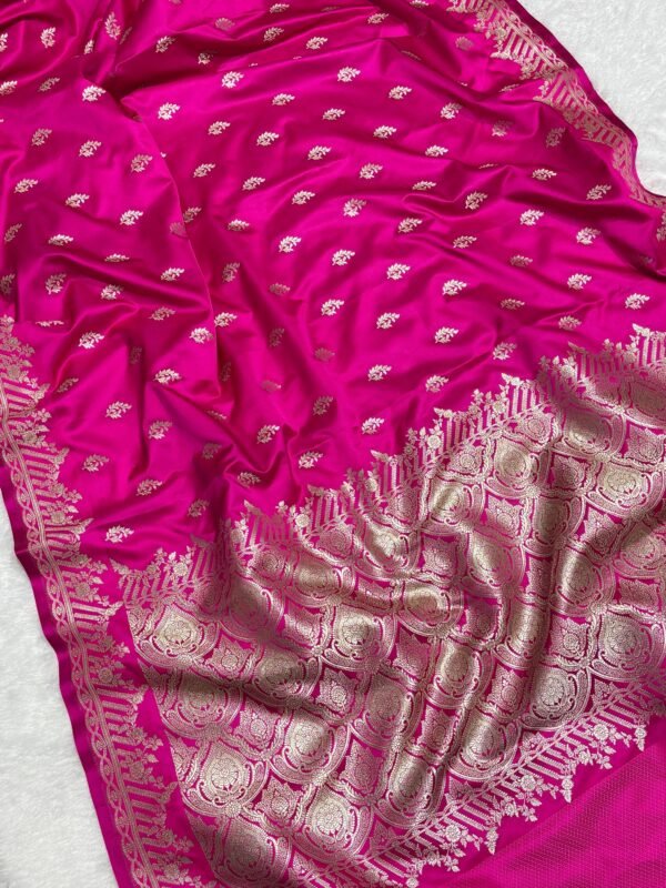 ZARVYA - Banarasi Mashru Katan Silk - Image 3