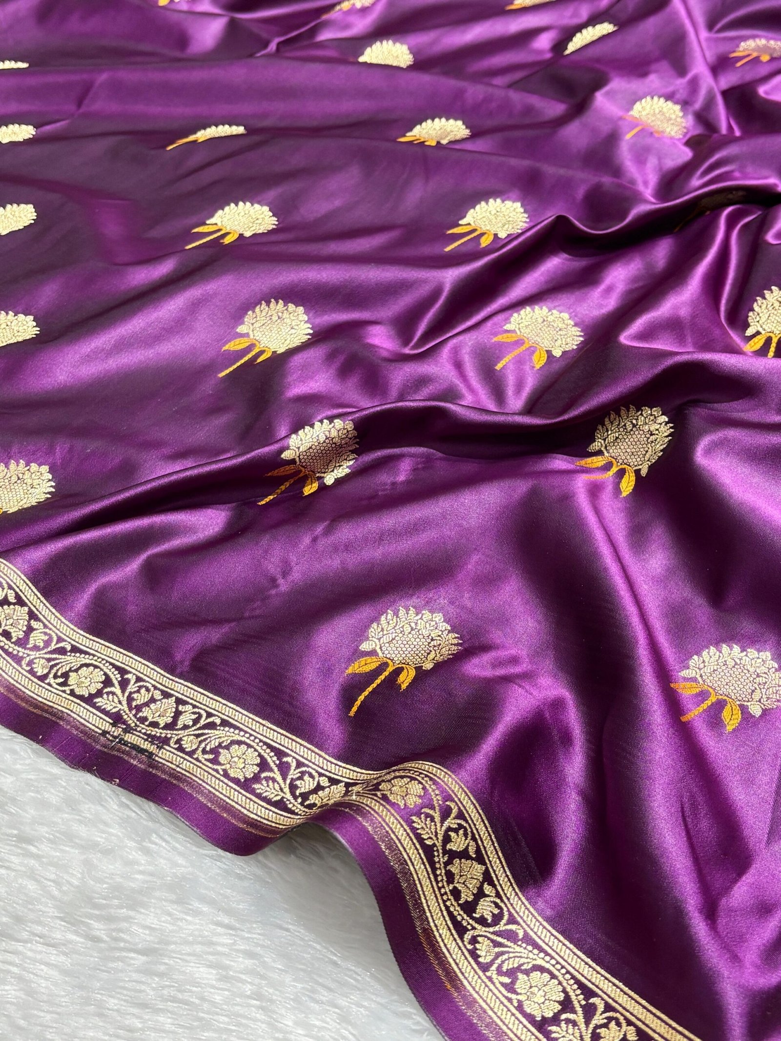 ZARIA - Banarasi Mashru Katan Silk - Image 2
