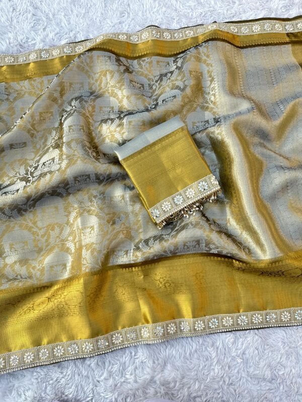 Arya - Kanjivaram silk saree - Image 2