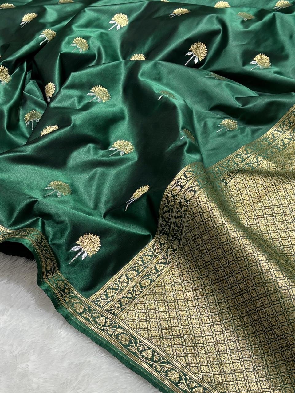 ZARIA - Banarasi Mashru Katan Silk - Image 6