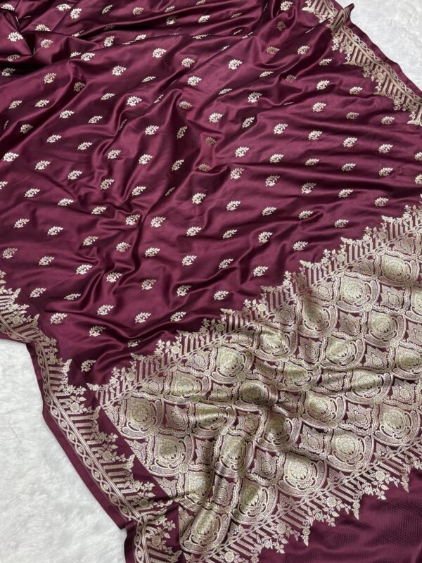 ZARVYA - Banarasi Mashru Katan Silk - Image 4