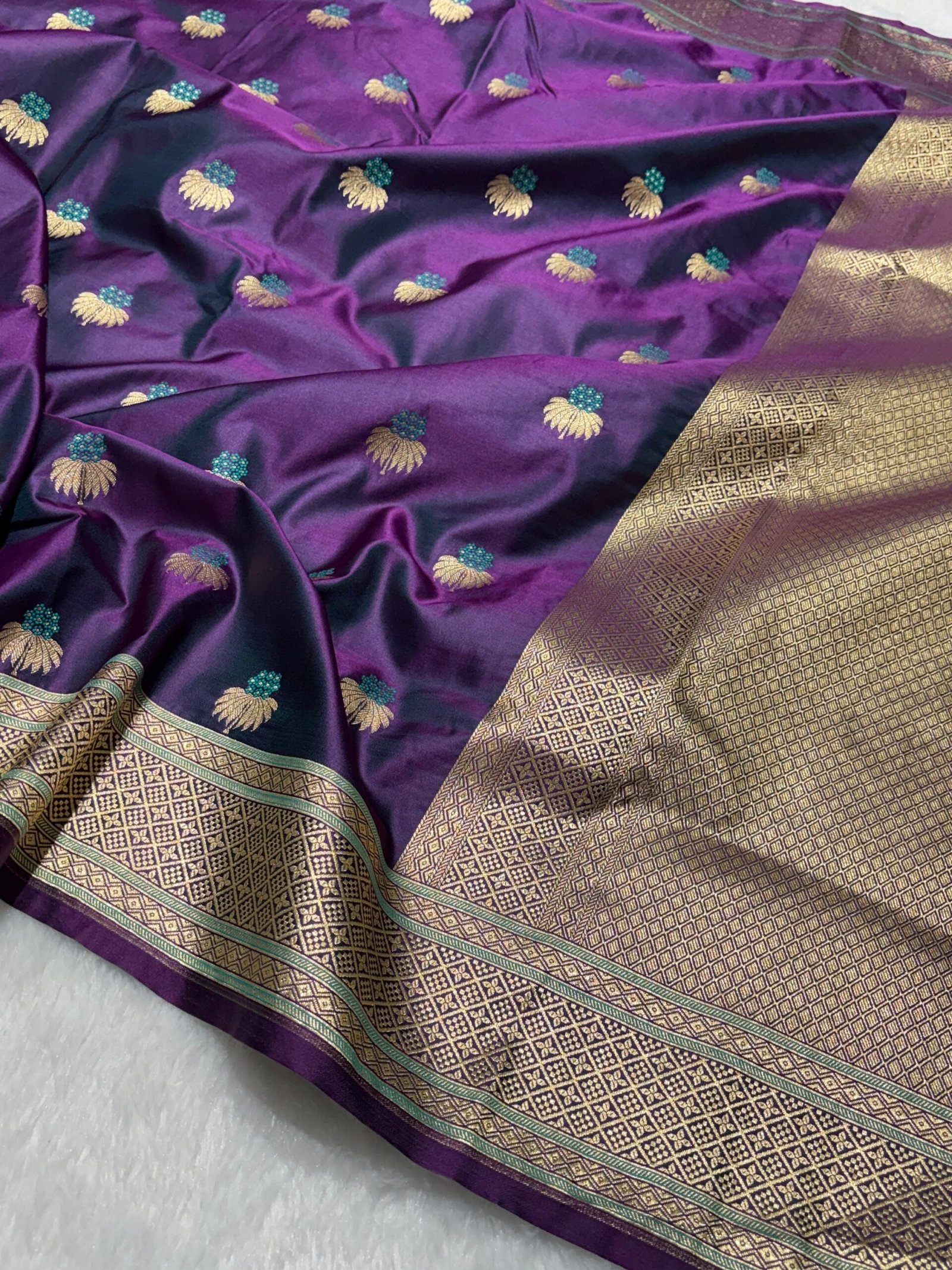 ZAARA - Banarasi Mashru Katan Silk - Image 2