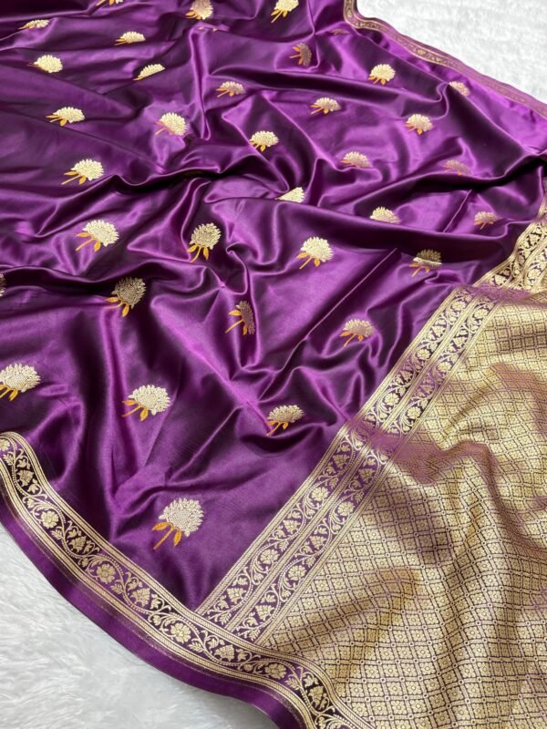 ZARIA - Banarasi Mashru Katan Silk - Image 5