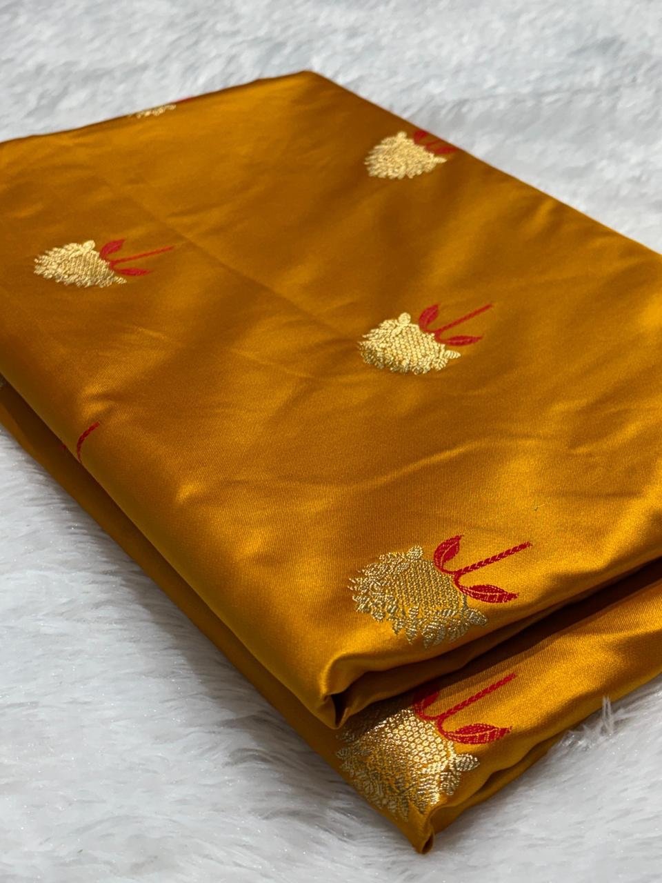 ZARIA - Banarasi Mashru Katan Silk - Image 4
