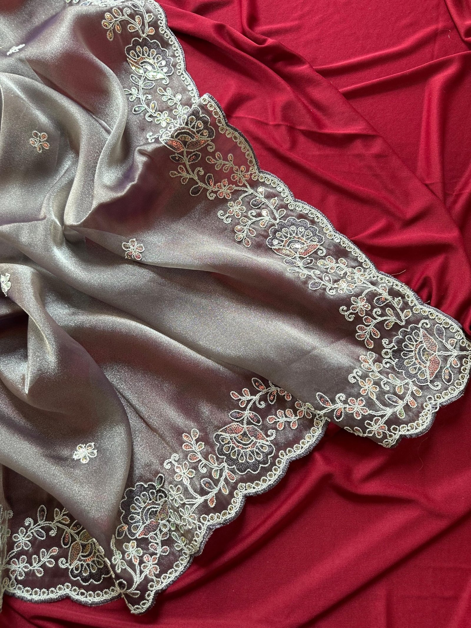 SHARJEENA - Shimmer tissue silk - Image 2